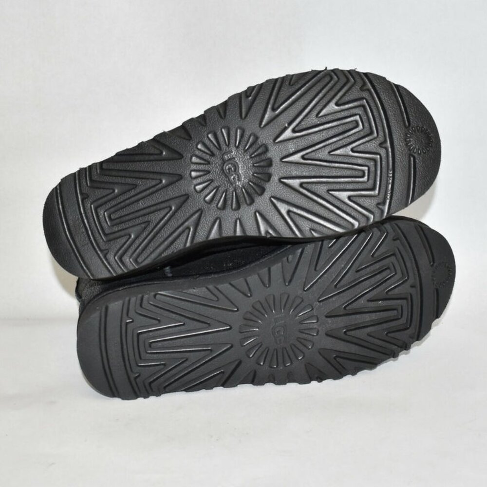 $210 Ugg Mini Sequin Bow Wool Lined Shearling Boo… - image 8